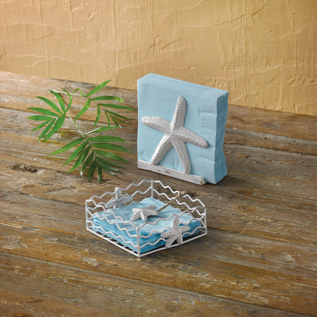 Starfish Beverage Napkin Holder