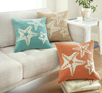 Starfish Sea Neutral Indoor/Outdoor Pillow - OVERSTOCK