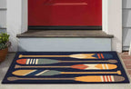 Striped Oars Indoor/Outdoor Rug - 3 x 4
