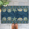 Stylized Shells Outdoor Rug - 5 x 7