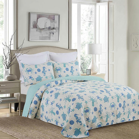Tasman Sea Bedspreads