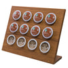 Teak K-Cup Holder - 12 Pod