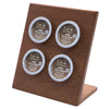Teak K-Cup Holder - 4 Pod