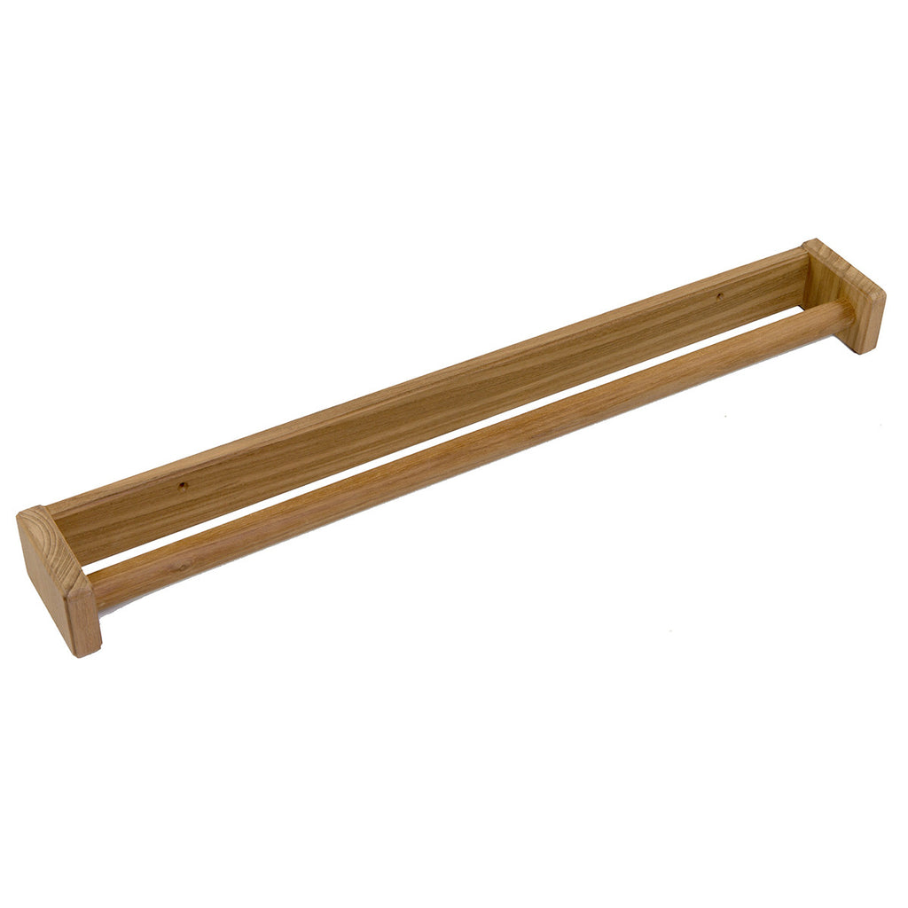 Teak Long Towel Rack - OUT OF STOCK UNTIL 09/25/2026