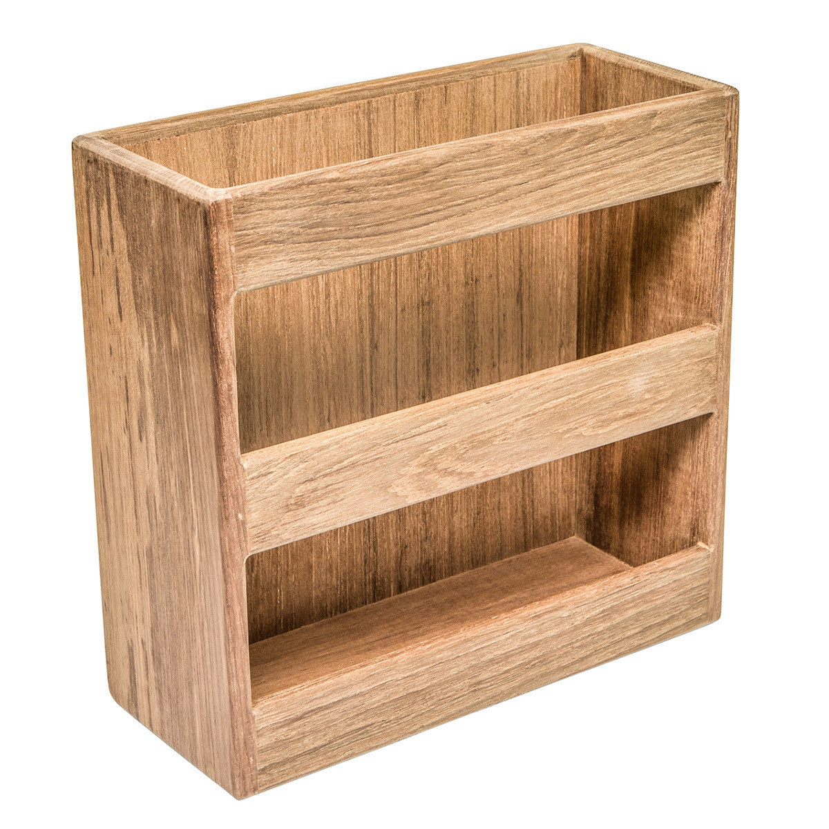 Teak Magazine Rack