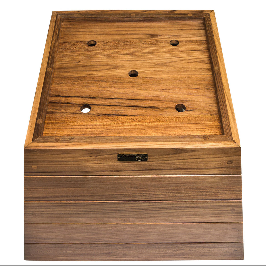 Teak Planter Box - Medium - OUT OF STOCK UNTIL 08/31/2026