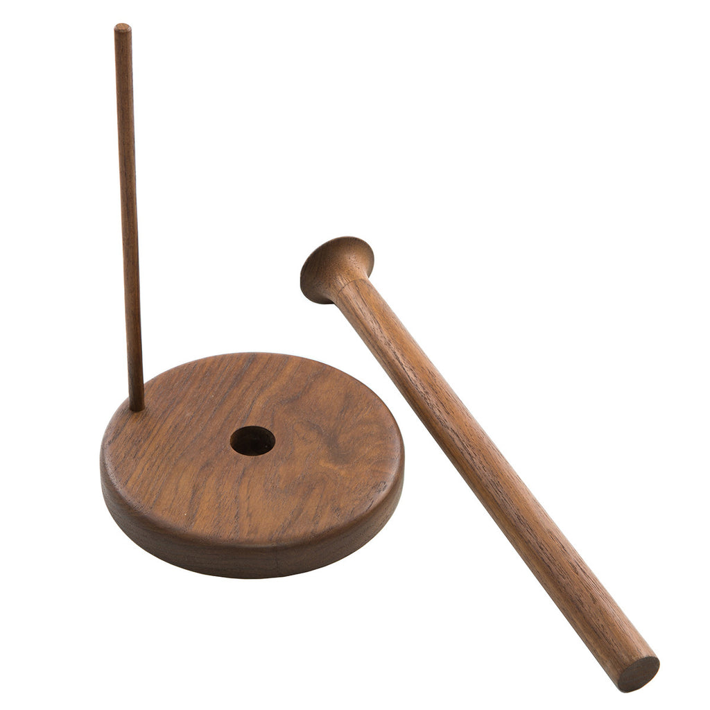 Teak Stand-Up Paper Towel Holder - OUT OF STOCK UNTIL 08/31/2026