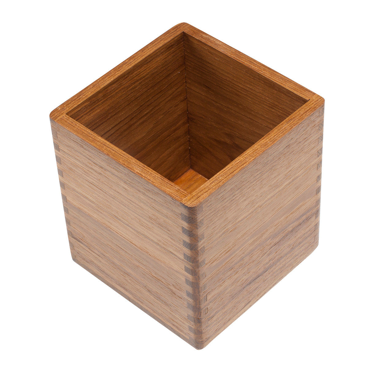 Teak Tissue Box Holder