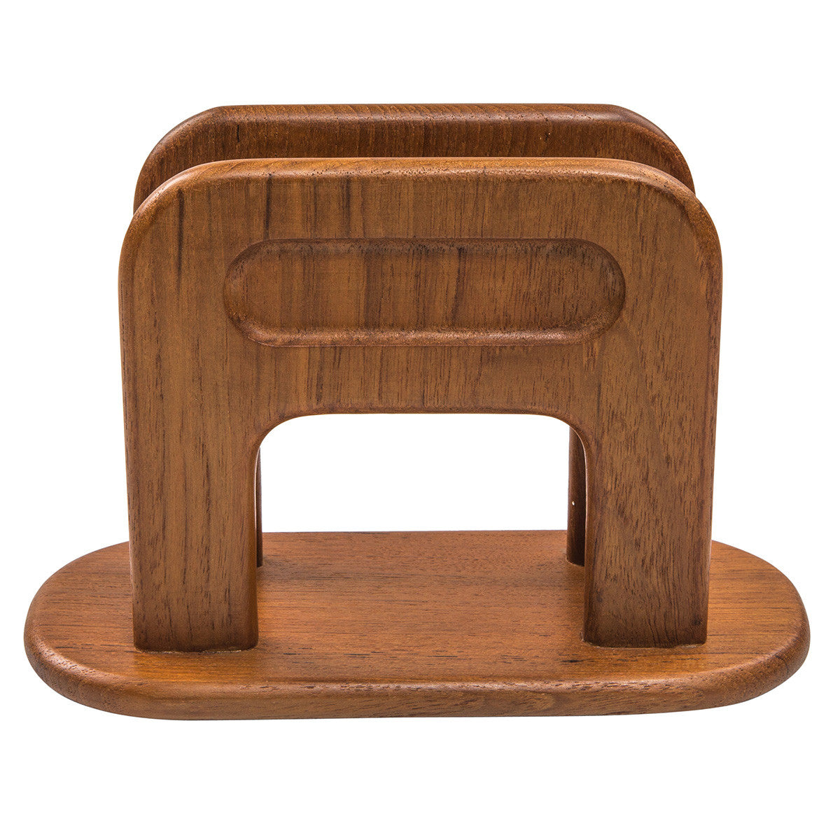 Teak Traditional Napkin Holder