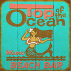 Top of the Ocean Personalized Sign - 18 x 18