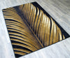 Tropical Leaf Study Area Rug