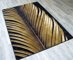 Tropical Leaf Study Area Rug