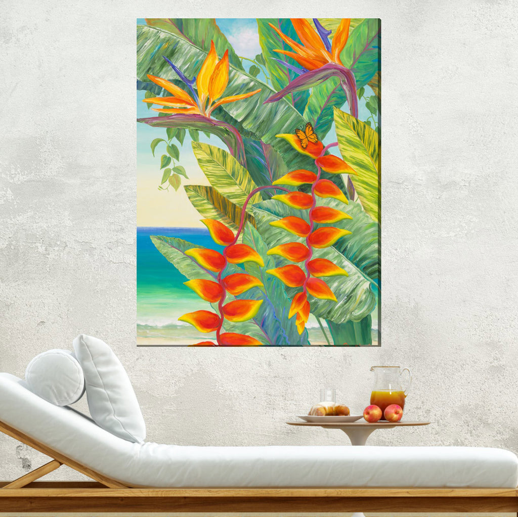 Tropical Seascape II Outdoor Canvas Art