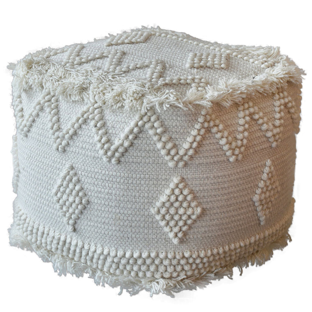 Uriah Ivory Pouf