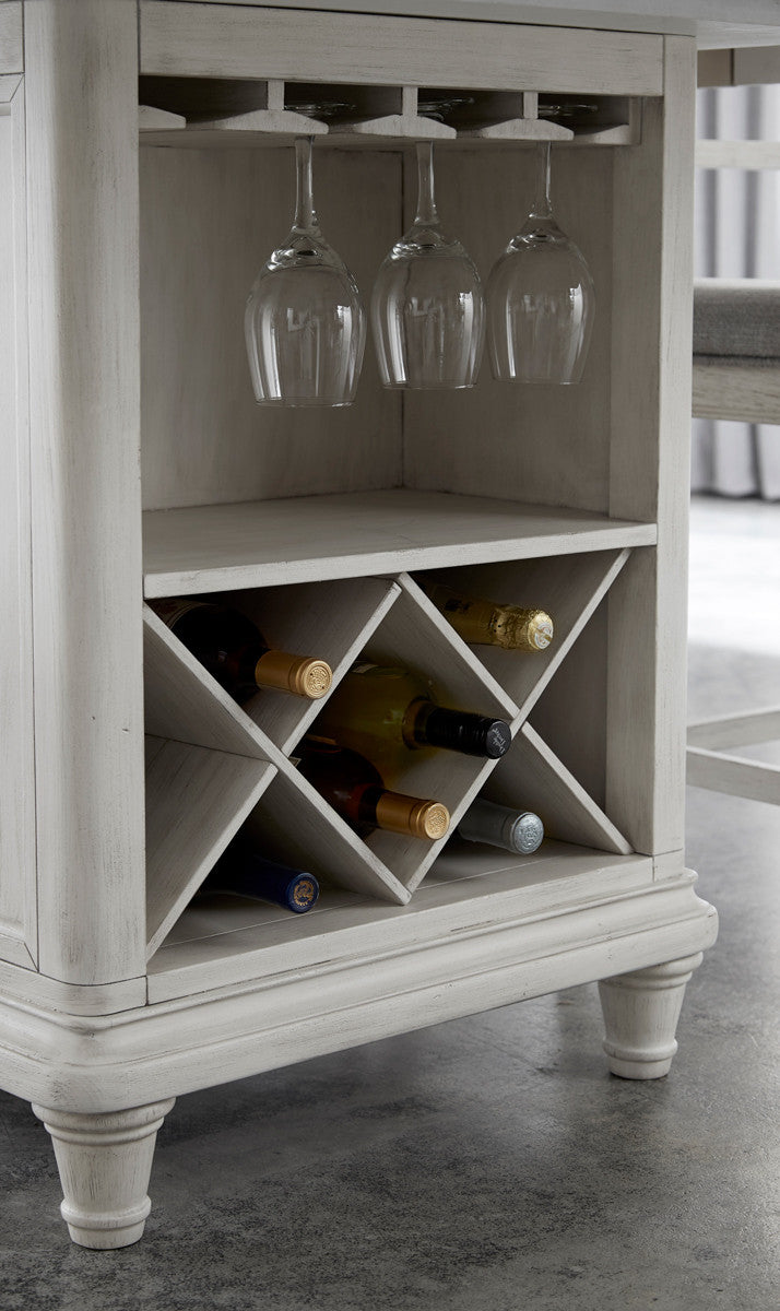 Vermont Counter Height Storage Dining Table
