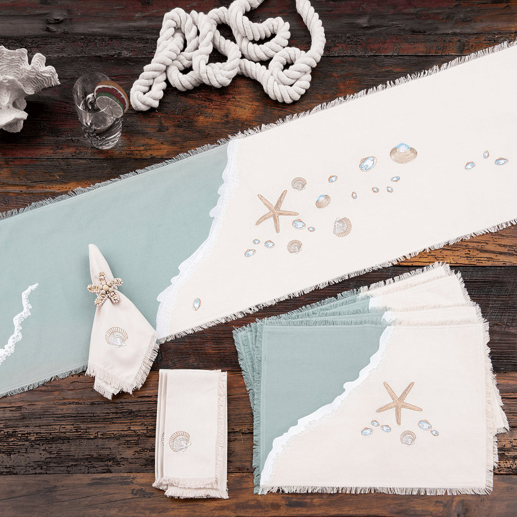 Seashell Shores Table Linens