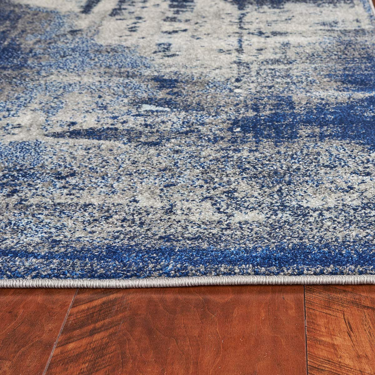 Weathered Denim Rug - 8 x 10