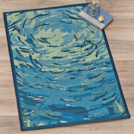 Whirlpool Fish Rug Collection