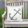 White Moor Square Indoor/Outdoor Pillow