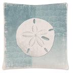 Whitewashed Sand Dollar Pillow