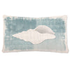 Whitewashed Shell Pillow