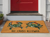 No Crabs Outdoor Coir Mats