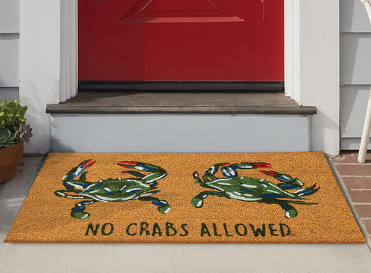 No Crabs Outdoor Coir Mats