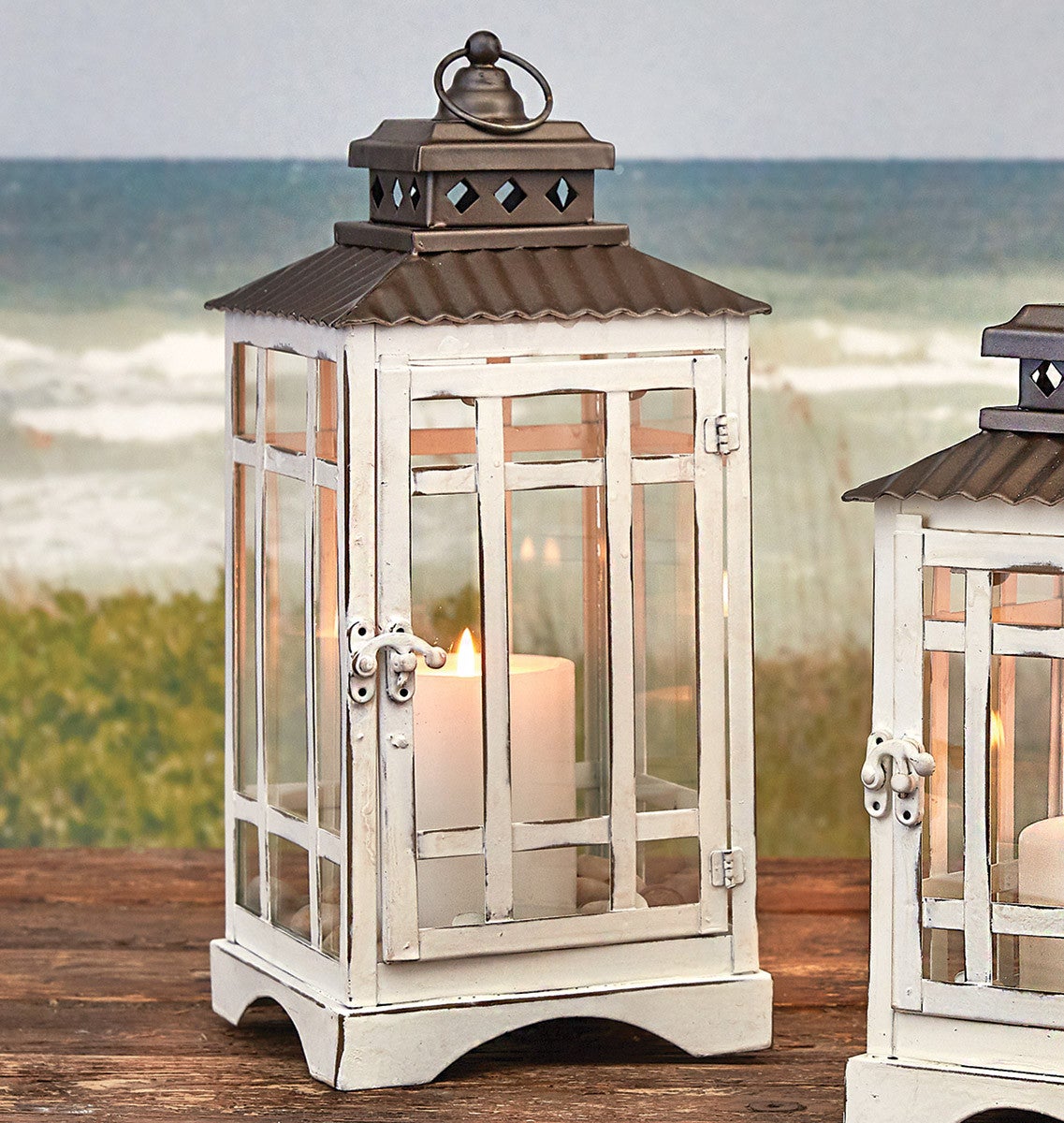 Cape Hatteras Lantern - Large | Bella Coastal Decor, image size:1213x1280