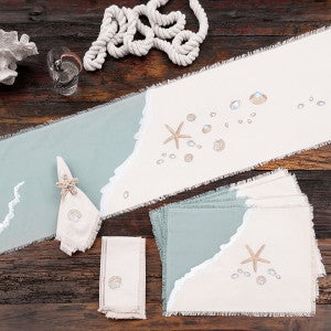 Seashell Shores Table Linens