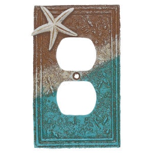 Coastal Starfish Switch Plates