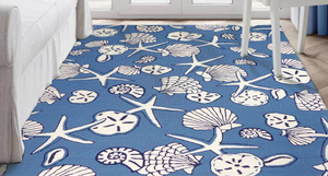 Seashell Tranquility Indoor/Outdoor Rug Collection