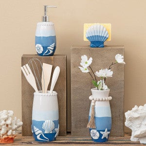 Azul Vista Ceramic Kitchen Accessories