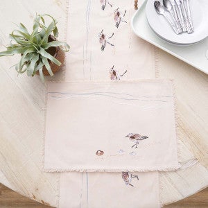 Coastal Catchers Table Linens