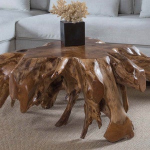 Natural Form Teak Tables
