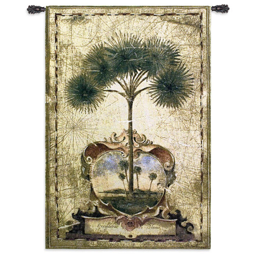 Sunrise Palm Wall Tapestry