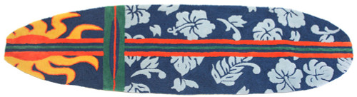 North Shore Surfboard Rug