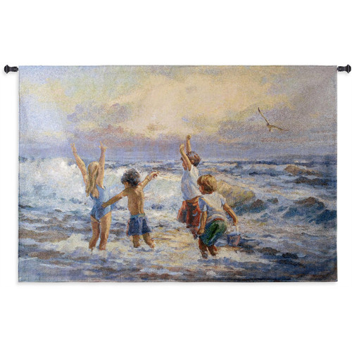 Surf Dancers Wall Tapestry