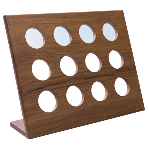 Teak K-Cup Holder - 12 Pod