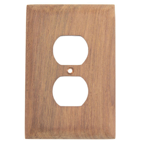 Teak Outlet Cover