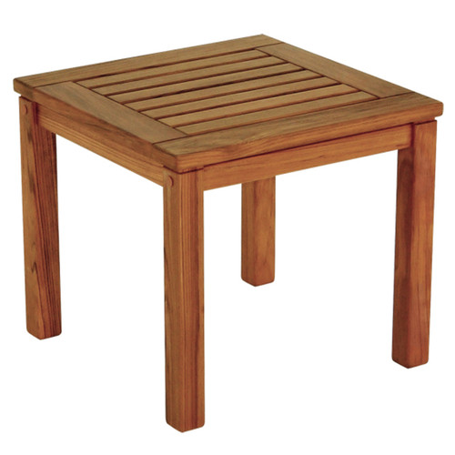 Teak Square Indoor/Outdoor Side Table - OUT OF STOCK UNTIL 08/06/2025