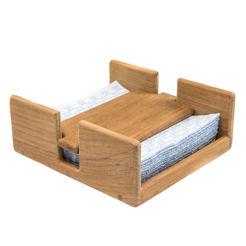 Teak Stay-Put Napkin Holder