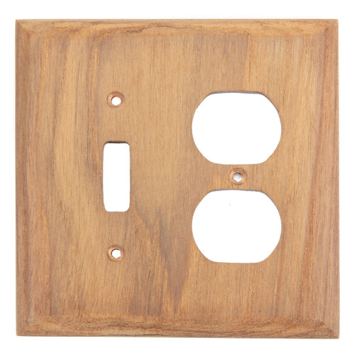 Teak Switch & Outlet Cover