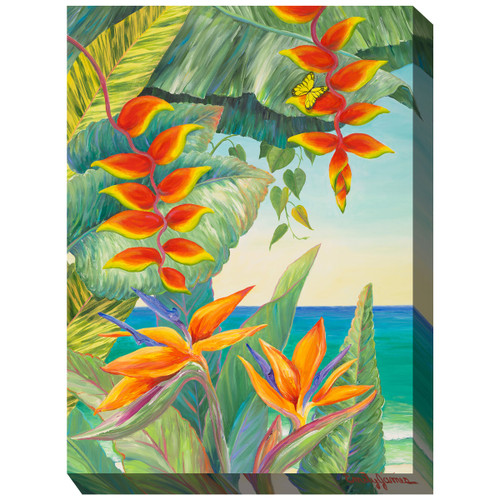 Tropical Seascape I Outdoor Canvas Art