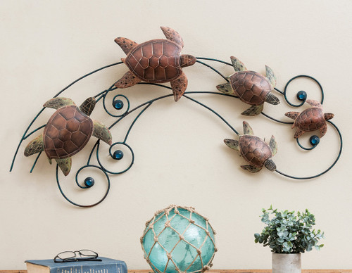 Ocean Current Turtles Wall Hanging