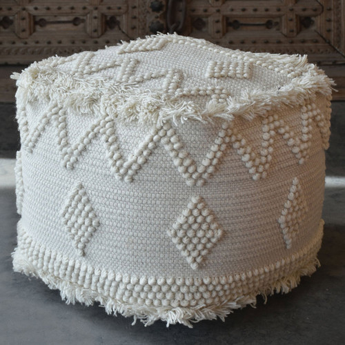 Uriah Ivory Pouf