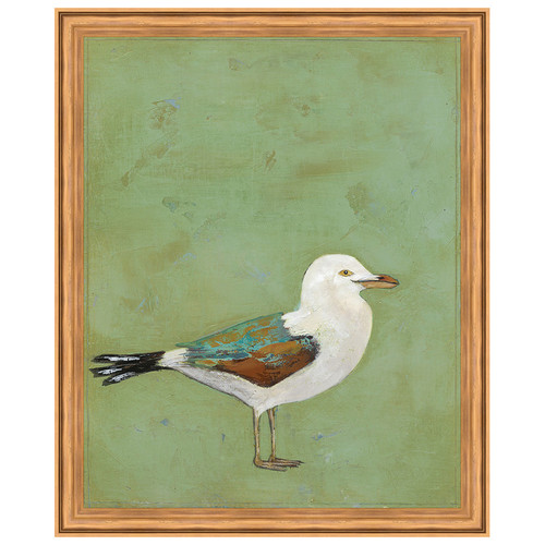 Vibrant Shorebird II Framed Print