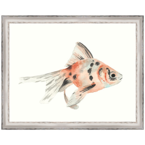 Watercolor Tropical Fish I Framed Print