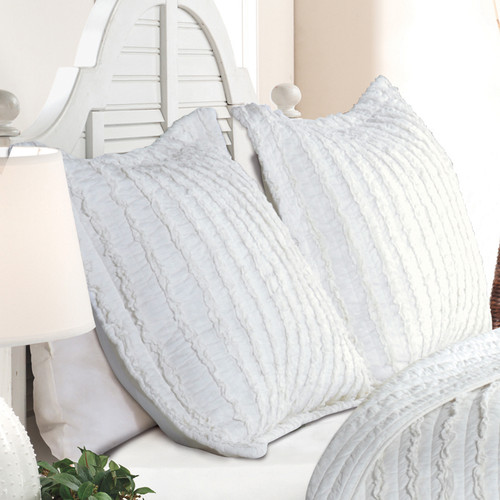 White Waves Standard Sham