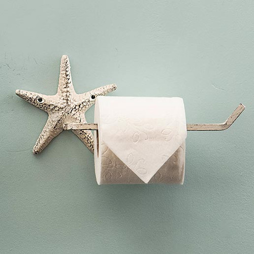 Whitewater Starfish Cast Iron Toilet Paper Holder - OUT OF STOCK