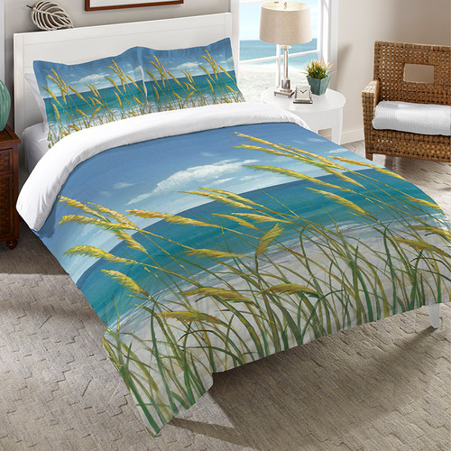 Windy Seagrass Comforter - King
